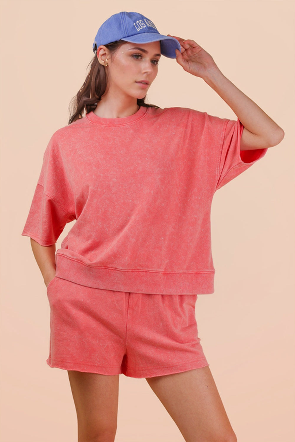 Mineral Washed Knit Set