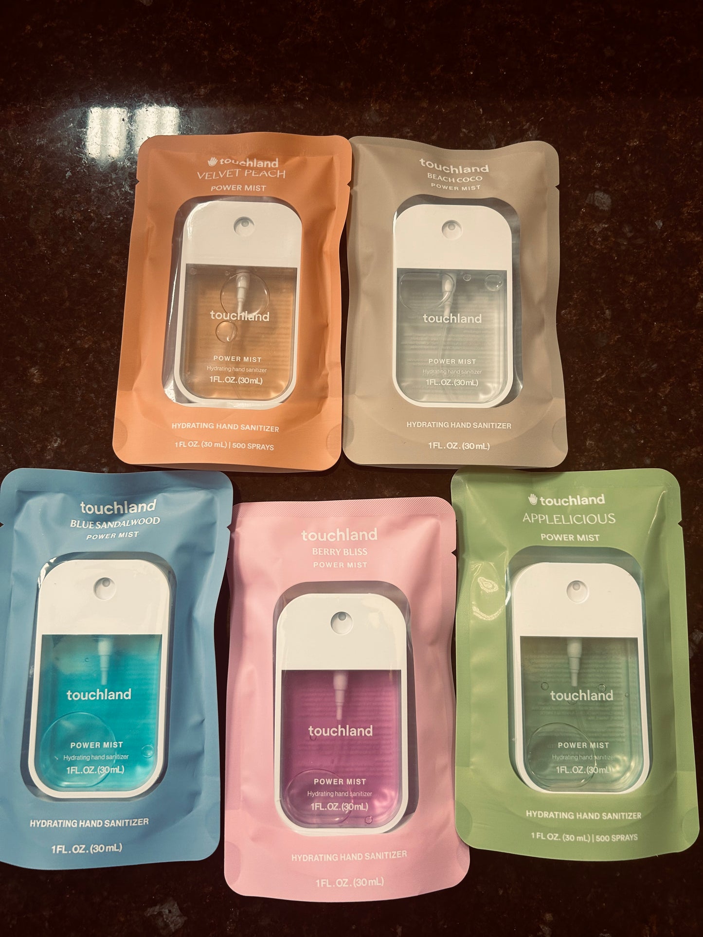Touchland Hand Sanitizers