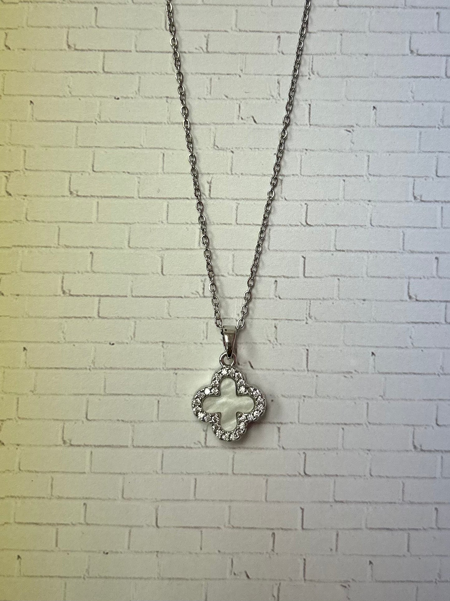 Reversible Clover Necklace