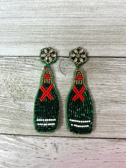 Seed Bead Earrings Dos XX