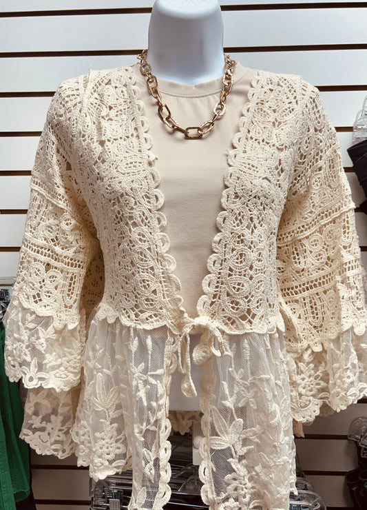 Lace Heaven Cardigan