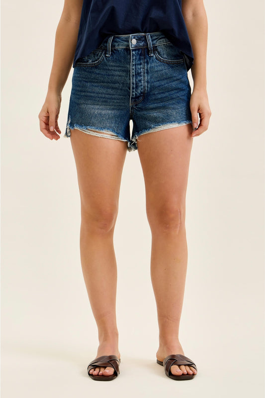 HW Rigid Magic Cut Off Shorts DK Wash