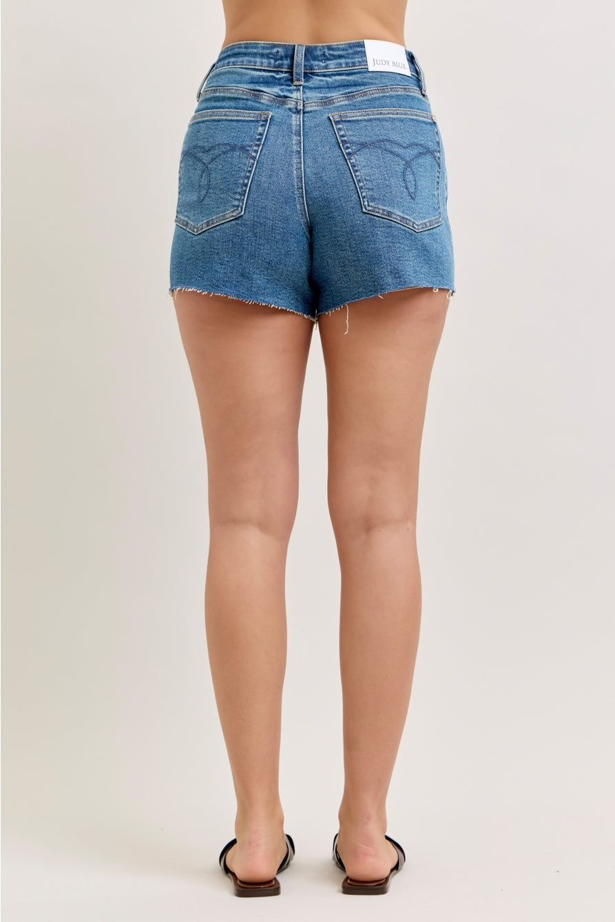 HW Rigid Magic Cut Off Shorts MD Wash