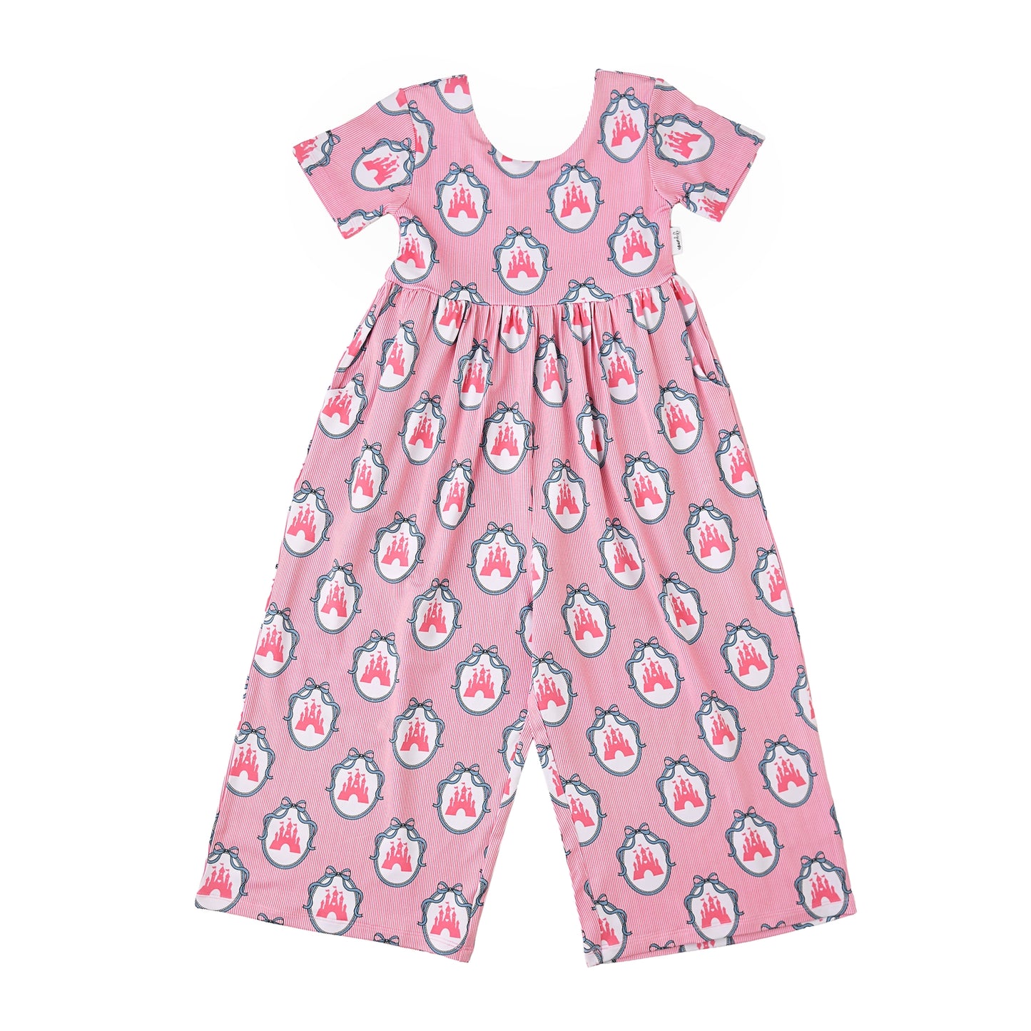 Princess Castles Bamboo Wide Leg Romper