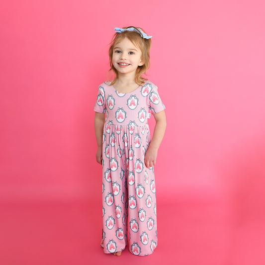 Princess Castles Bamboo Wide Leg Romper