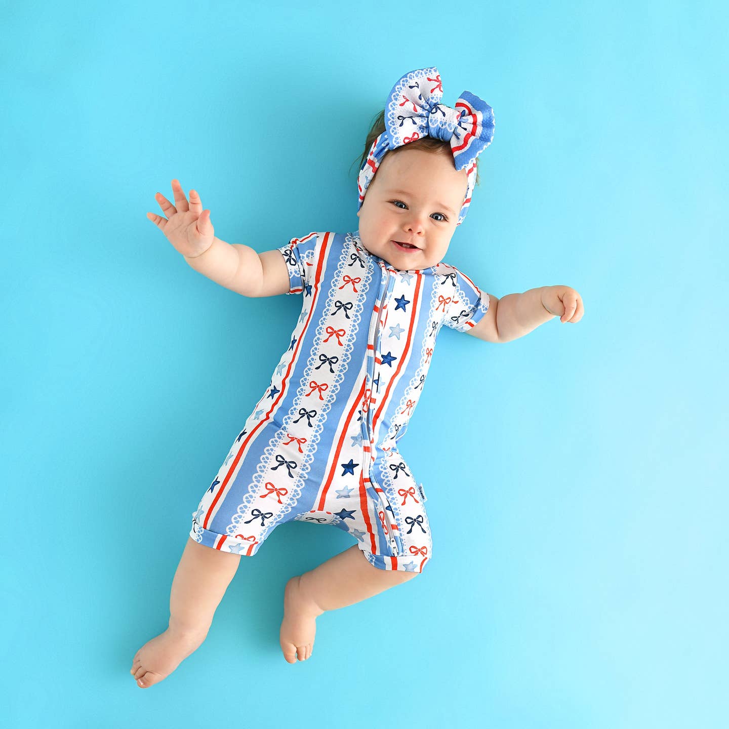 USA Shorty Bamboo Romper
