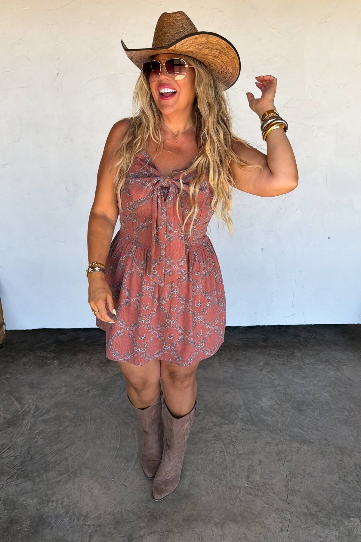Bandana Bow Dress