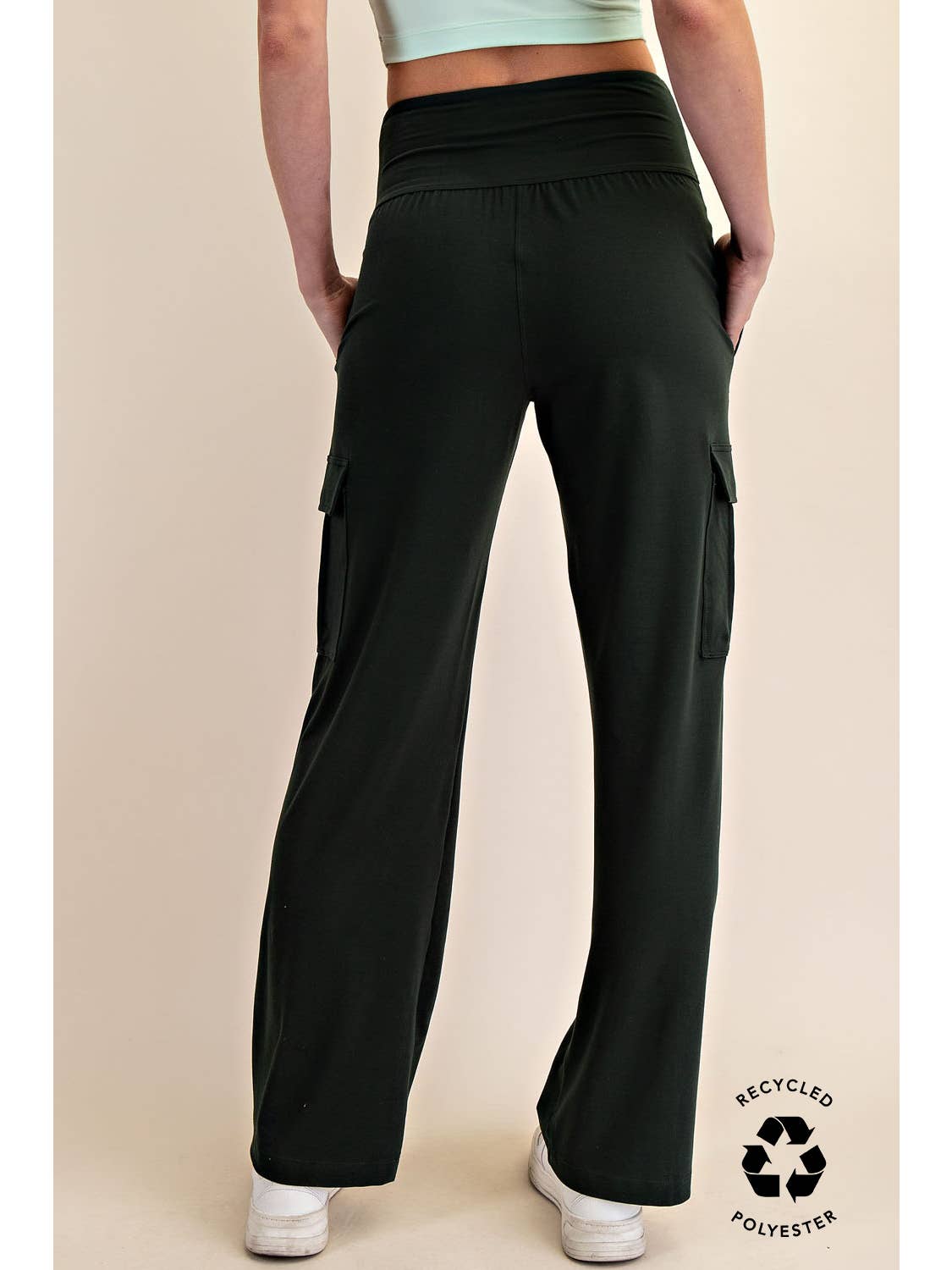 Butter Straight Leg Cargo Active Wear Pants