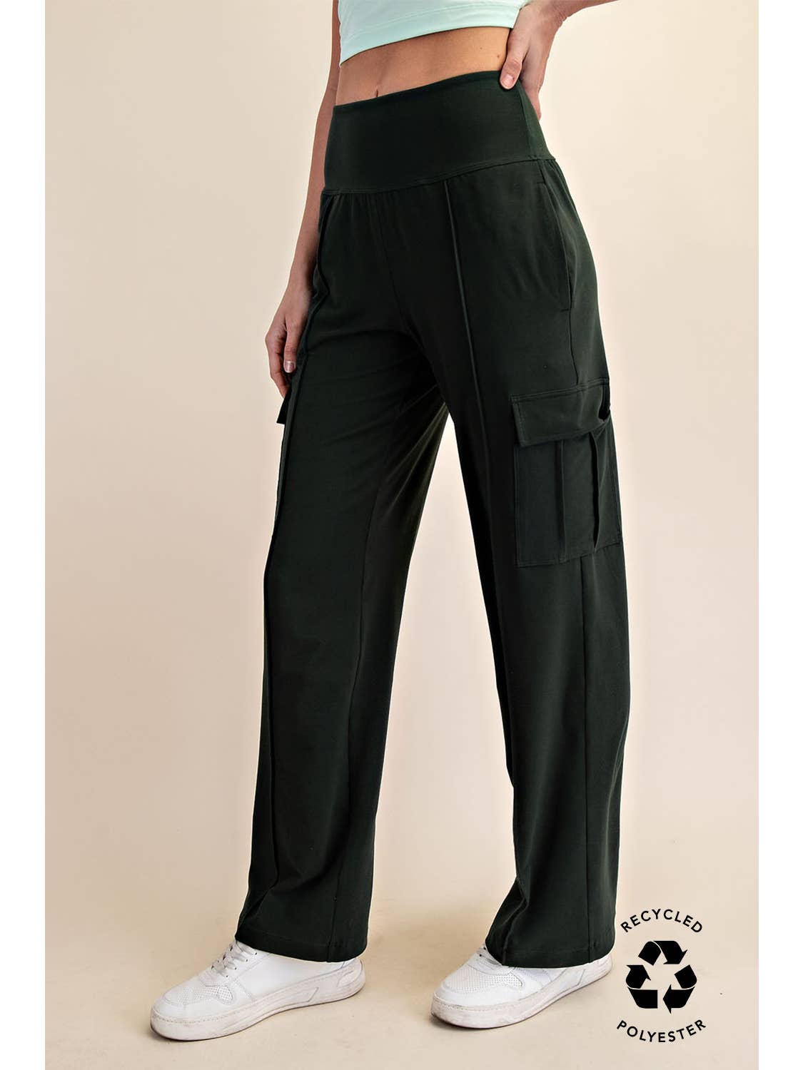 Butter Straight Leg Cargo Active Wear Pants