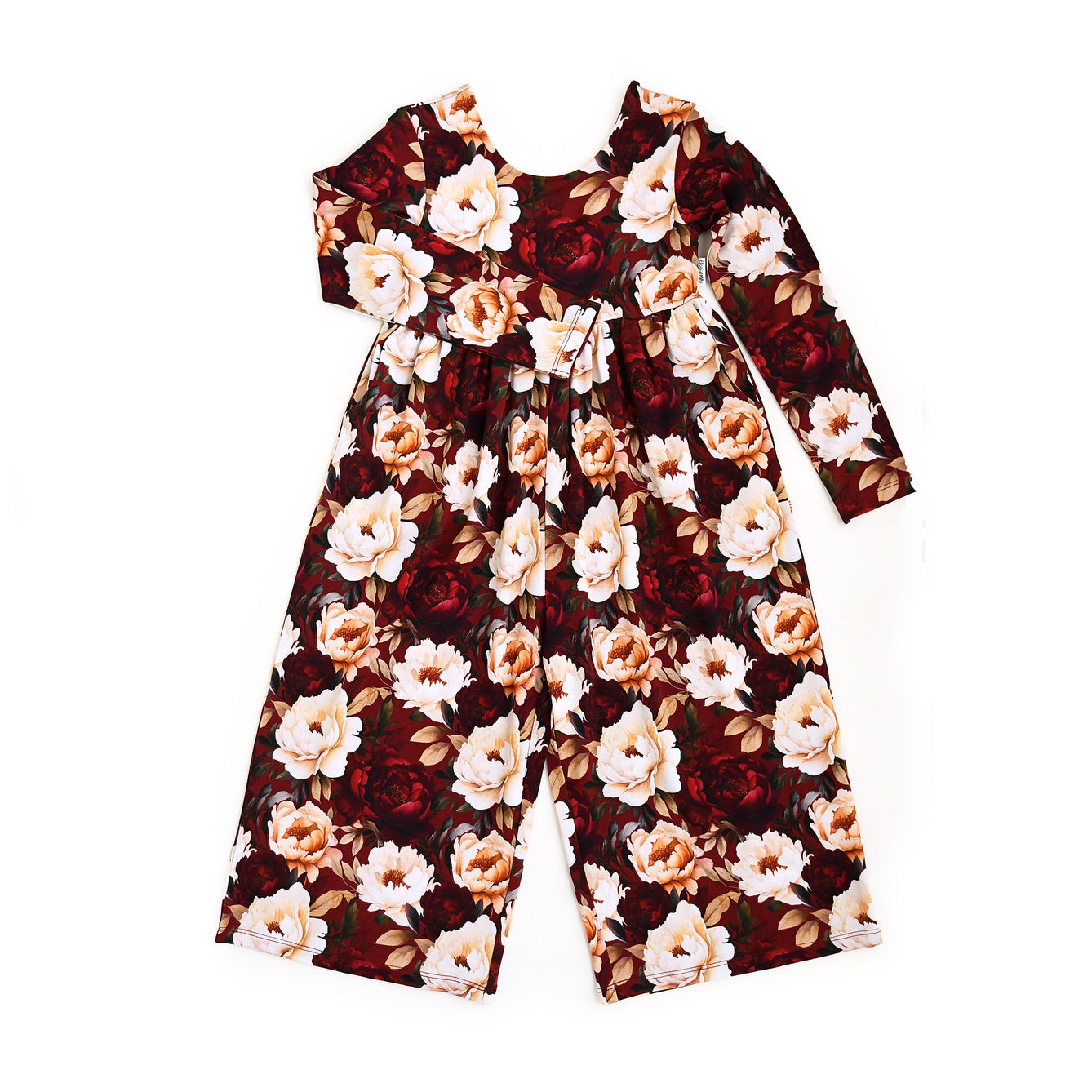 Floral Bamboo Wide Leg Romper