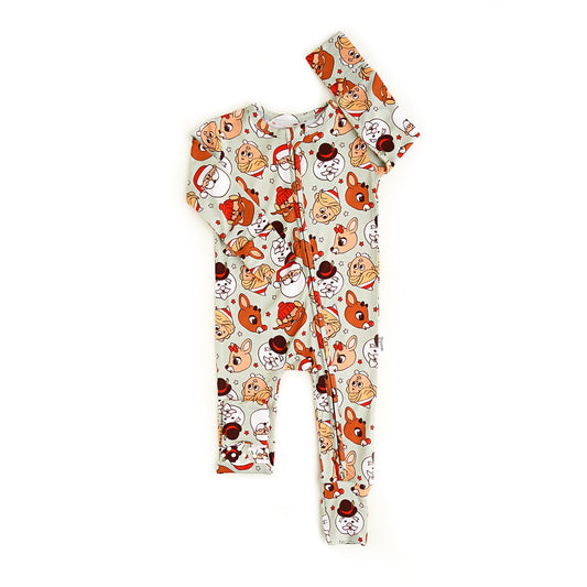 Rudolph Bamboo Onesie
