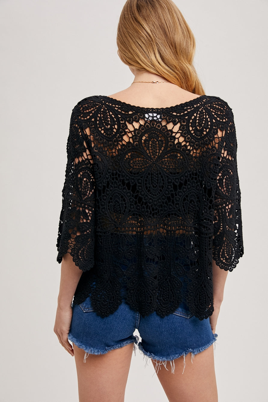 Crotchet Lace Top