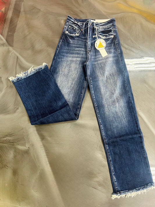 Petra High Rise Classic Straight Jeans