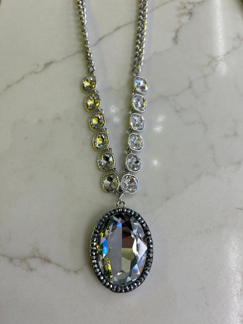 Crystal Pendant Necklace